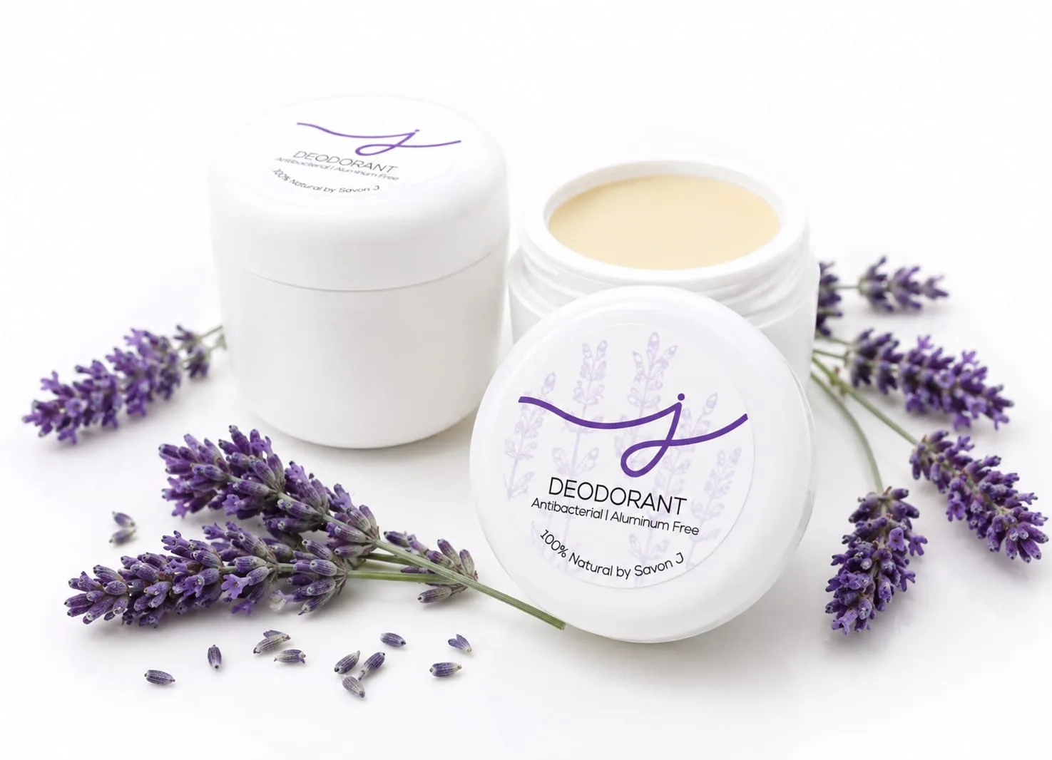 Deodorant unisex jar lavender