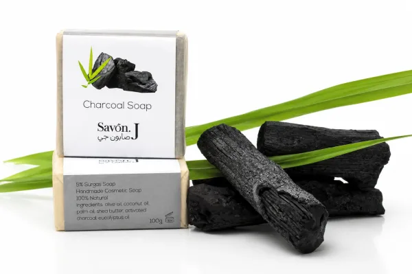 Charcoal soap