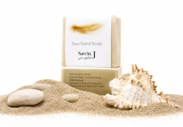 Sea sand soap